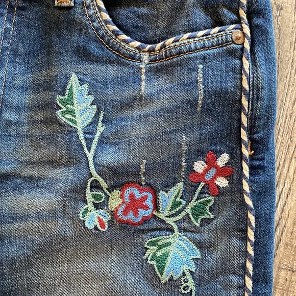 {MM Vintage} Embroidered Jeans | sz 29 - Picture 4 of 10